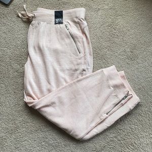 New York and Co. Blush Knit Joggers